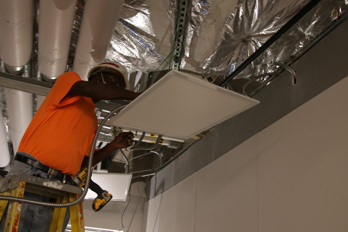 MTSU Student Center electrical project by Amprite Electric, photo 2