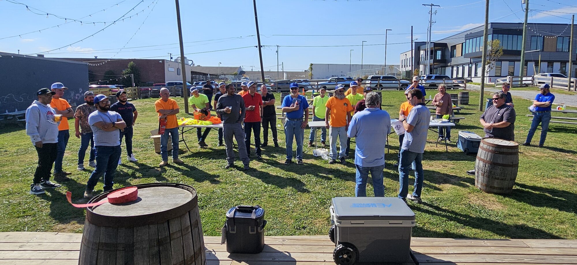 The Amprite Electric team, the crew new hires join