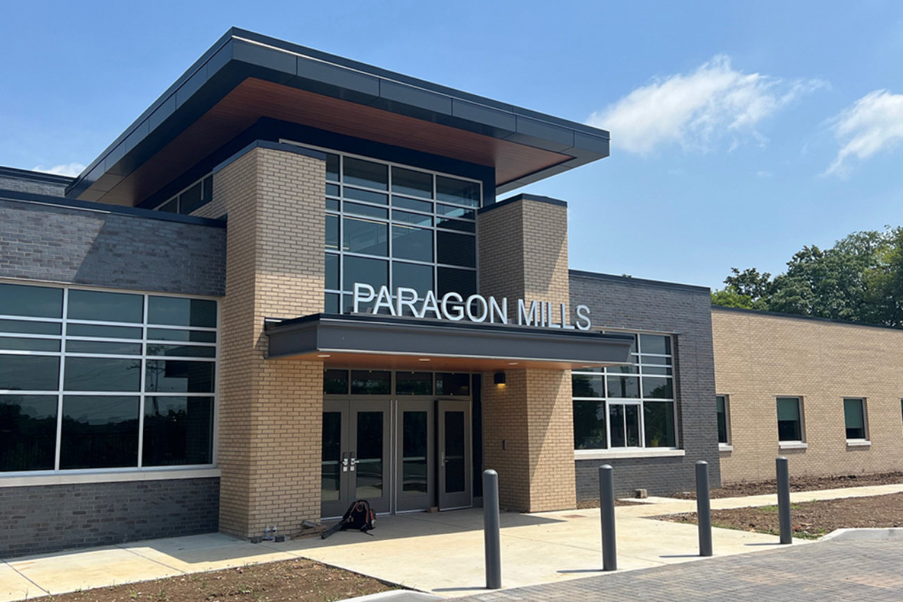 Paragon Mills Elementary School in Nashville, a ground-up electrical project by Amprite