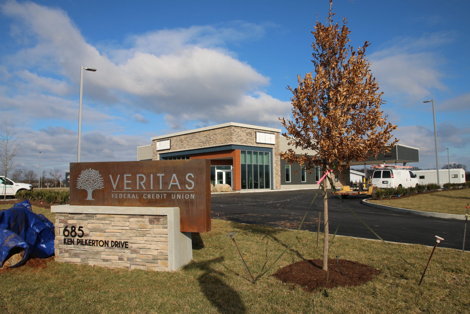 Veritas Federal Credit Union electrical project by Amprite Electric