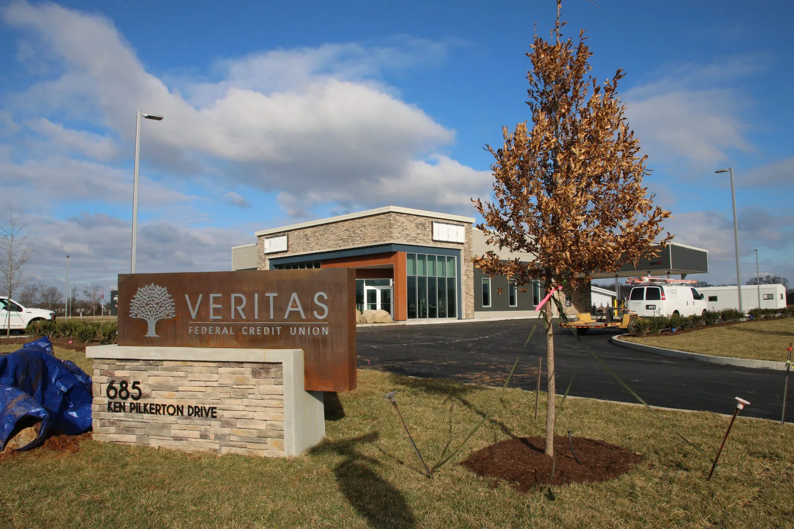 Veritas Federal Credit Union electrical project by Amprite Electric