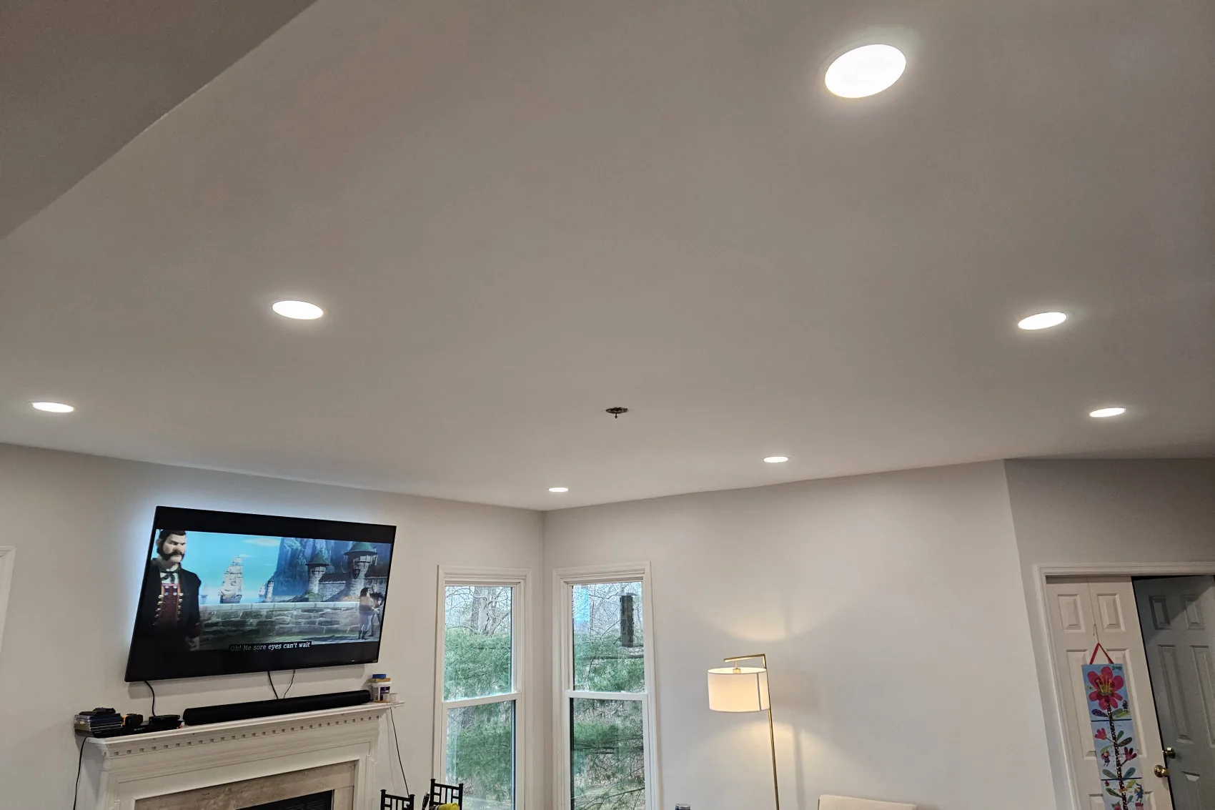 Residential electrical work in a Middle Tennessee home